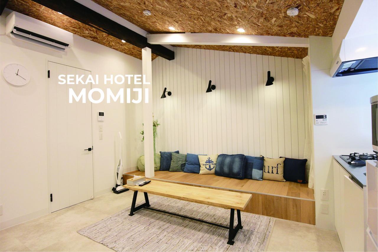 Sekai Hotel Mangetsu โอซาก้า ภายนอก รูปภาพ